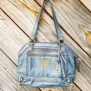 b.o.c shoulder bag.  Slate blue.